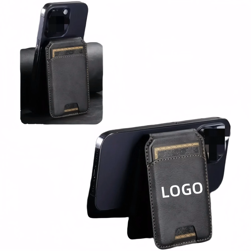 Mobile Phone Magnetic Card Holder 2-in-1