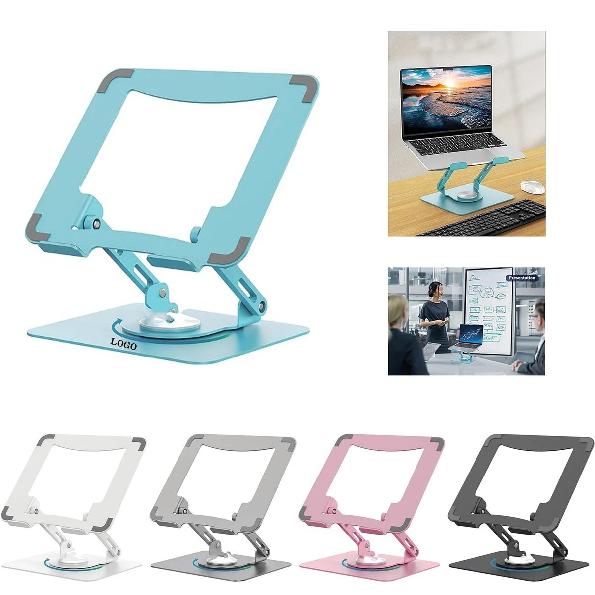 Ergonomic Computer Riser 360 Degrees Laptop Stand 1