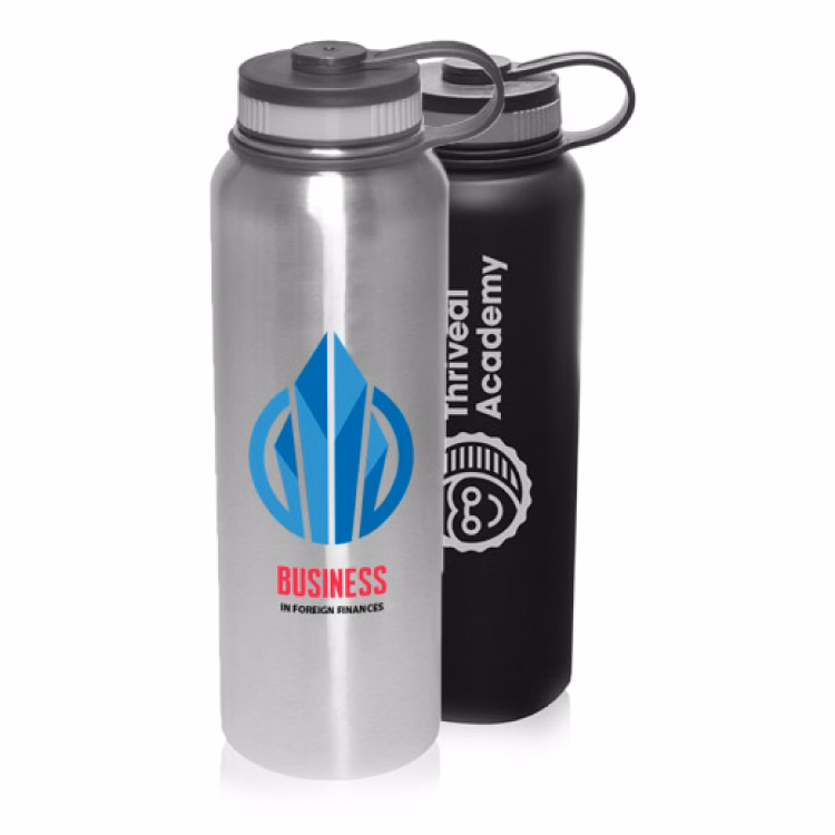 41 oz. Stainless Steel Vacuum Water Bottle - BPA Free