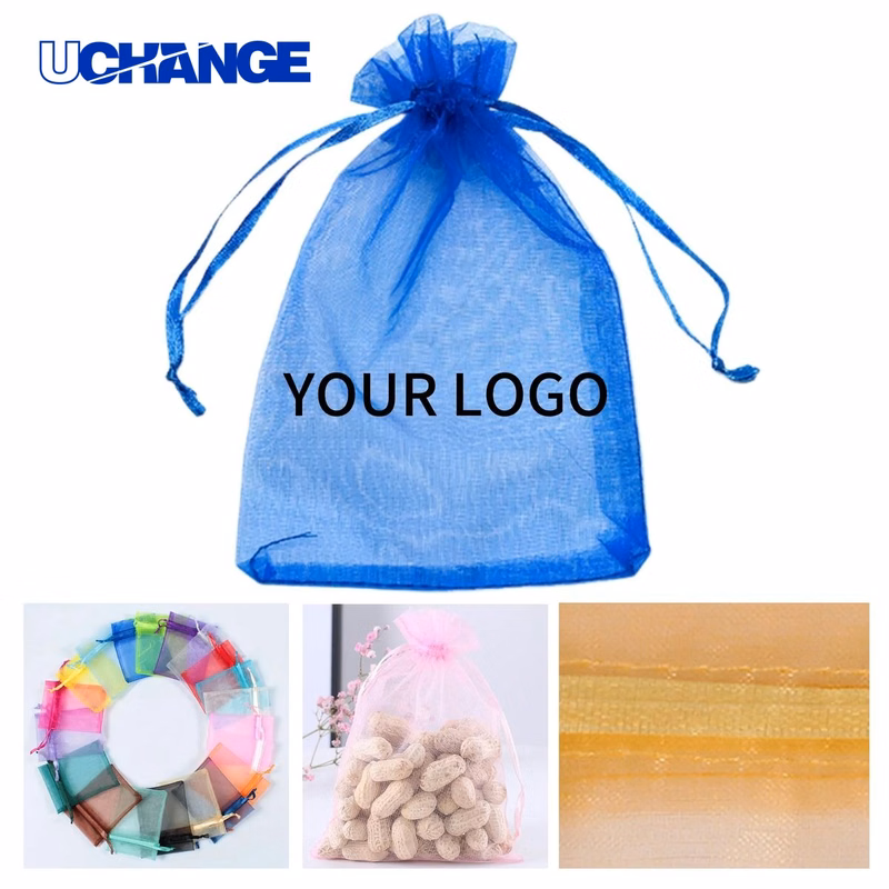 Premium Organza Drawstring Bag Pouch Compact