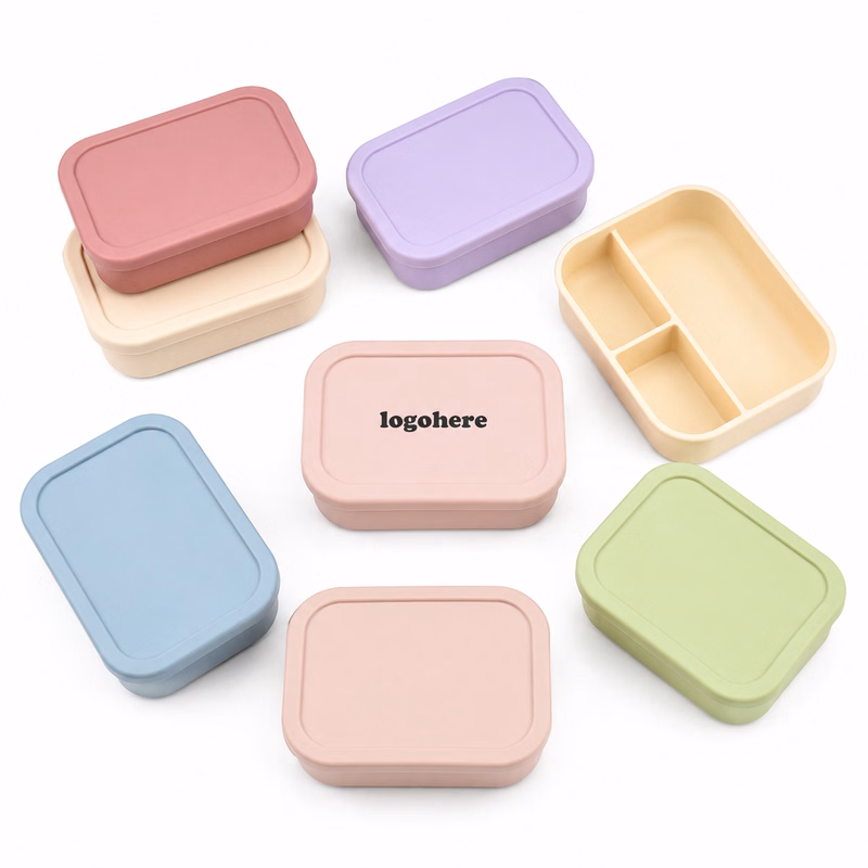 Reusable Silicone Lunch Container