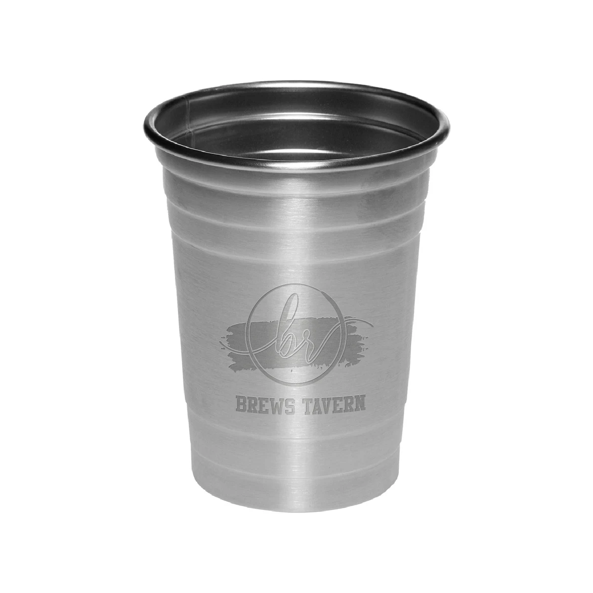 16 oz. Hop Stainless Steel Beer Cup (Engraved Imprint) 1