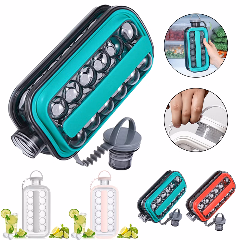 2 in 1 Portable Ice Ball Maker Kettle