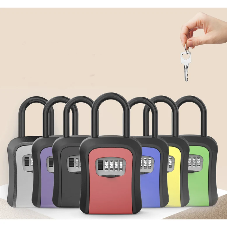 Outdoor Lock Box for House Keys 1