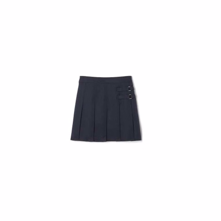 Girls' Pleated Skorts - Navy Size 4