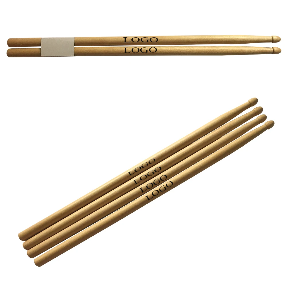 Maple 5A Wood Tip Drumsticks 1