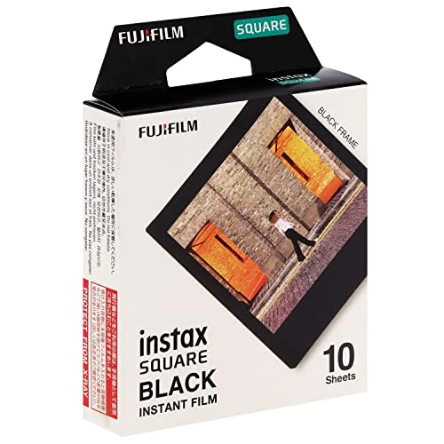 Fujifilm Instax Square Black Film - 10 Exposures 1