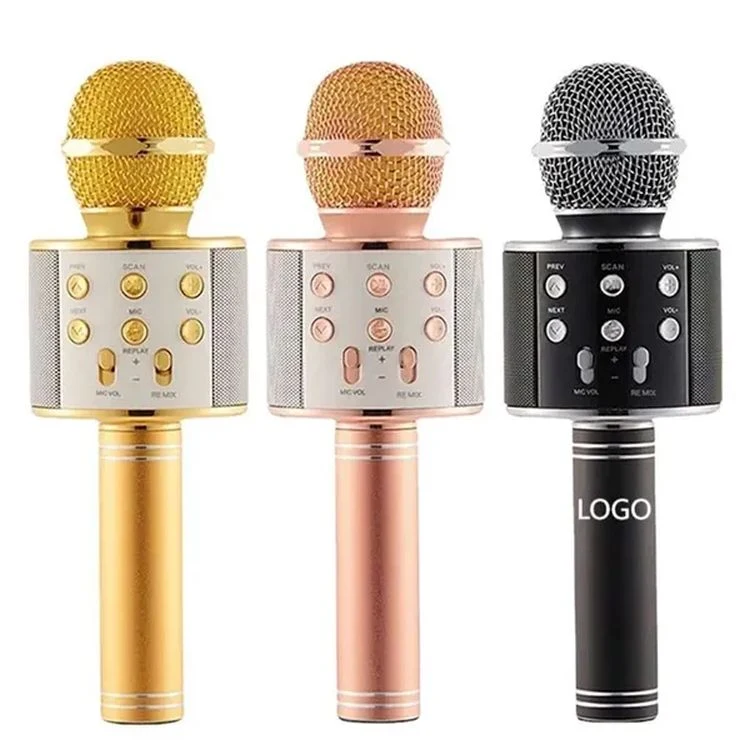 LED Wireless Bluetooth Karaoke Microphone 1