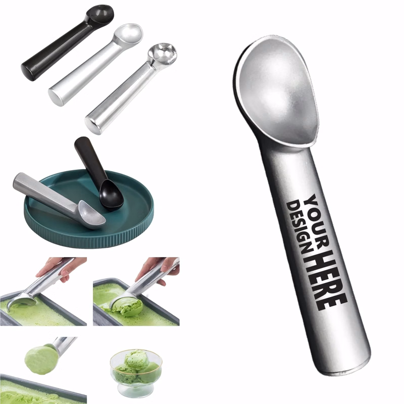 Aluminum Alloy Ice Cream Scoop Fruit Baller Digging Spoon