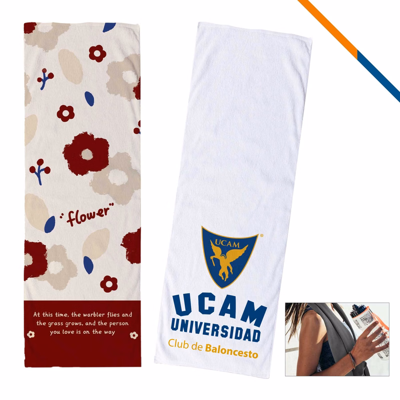 Thainy Cooling Fitness Towel - 36" x 12"