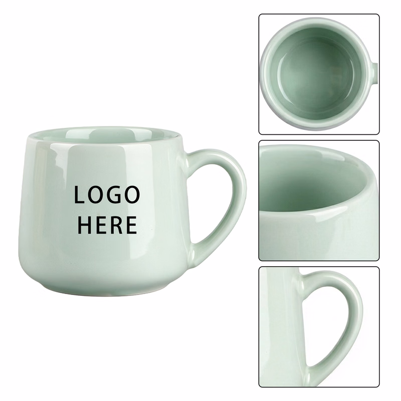 Solid Candy Color Ceramic Mug