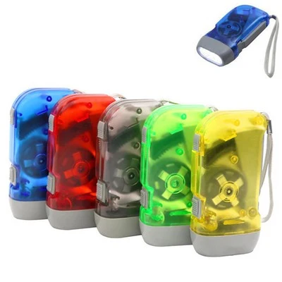 Hand Crank Emergency LED Flashlight 1