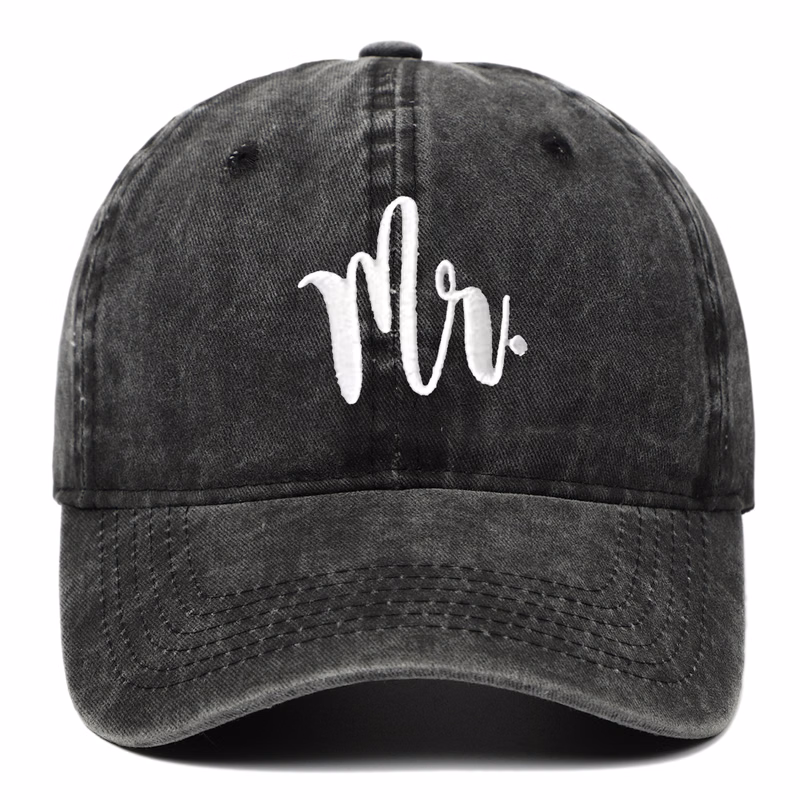 Letter Embroidery Baseball Wearable Caps