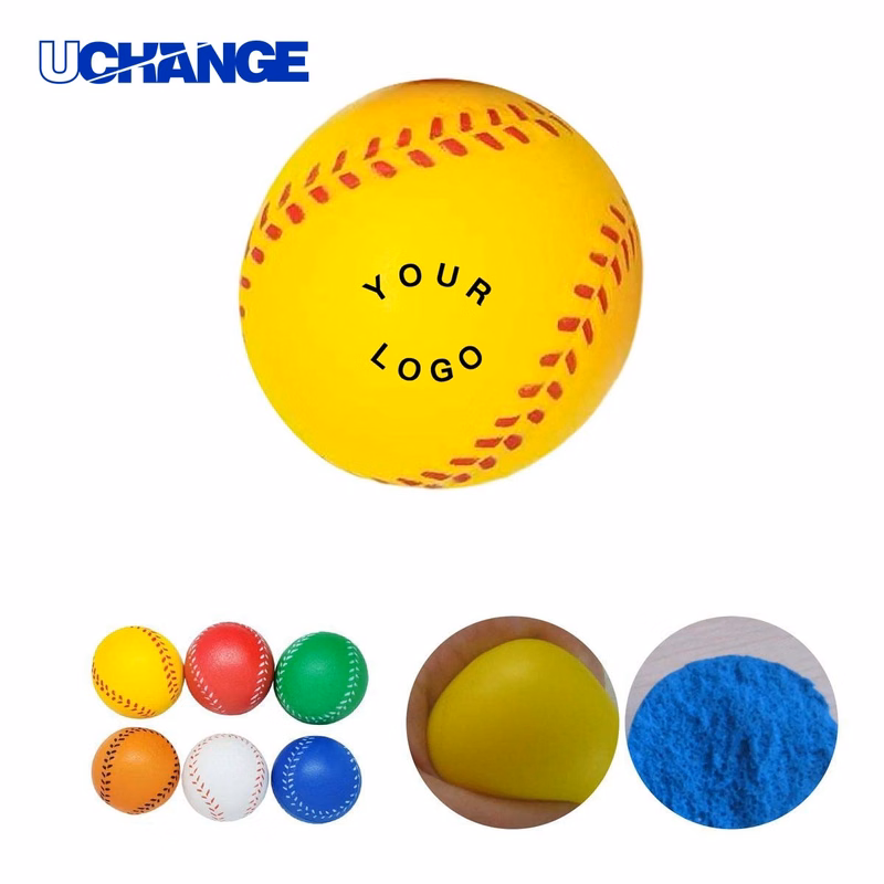 Soft Baseball Stress Relief Ball Toy PU Foam
