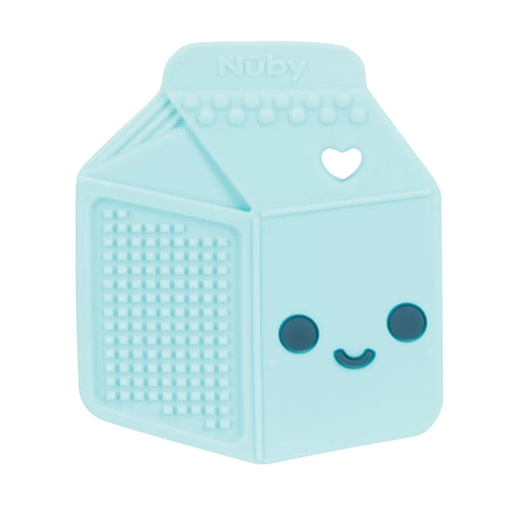 Nuby Milk Carton Teethers - 3M+ Silicone 1