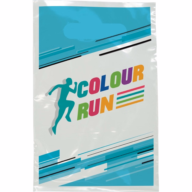 Digital Full Color 2-Sided Clear Plastic Bag (6" x 9")