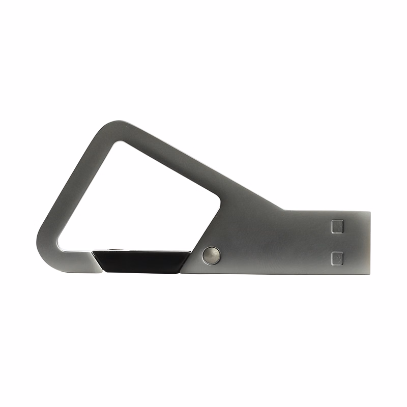 Seneca Metal Carabiner USB Drive with Color Clip