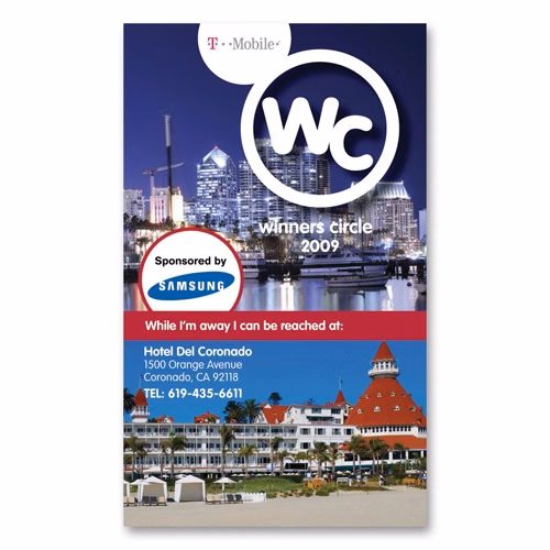 USA Made Premium UV Window Micro-Suction Cling Decal (4.5"x3.5") Ripple Shape