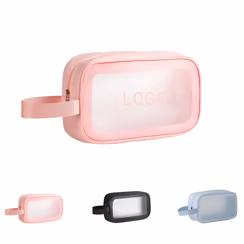 PU Portable Transparent Makeup Bag