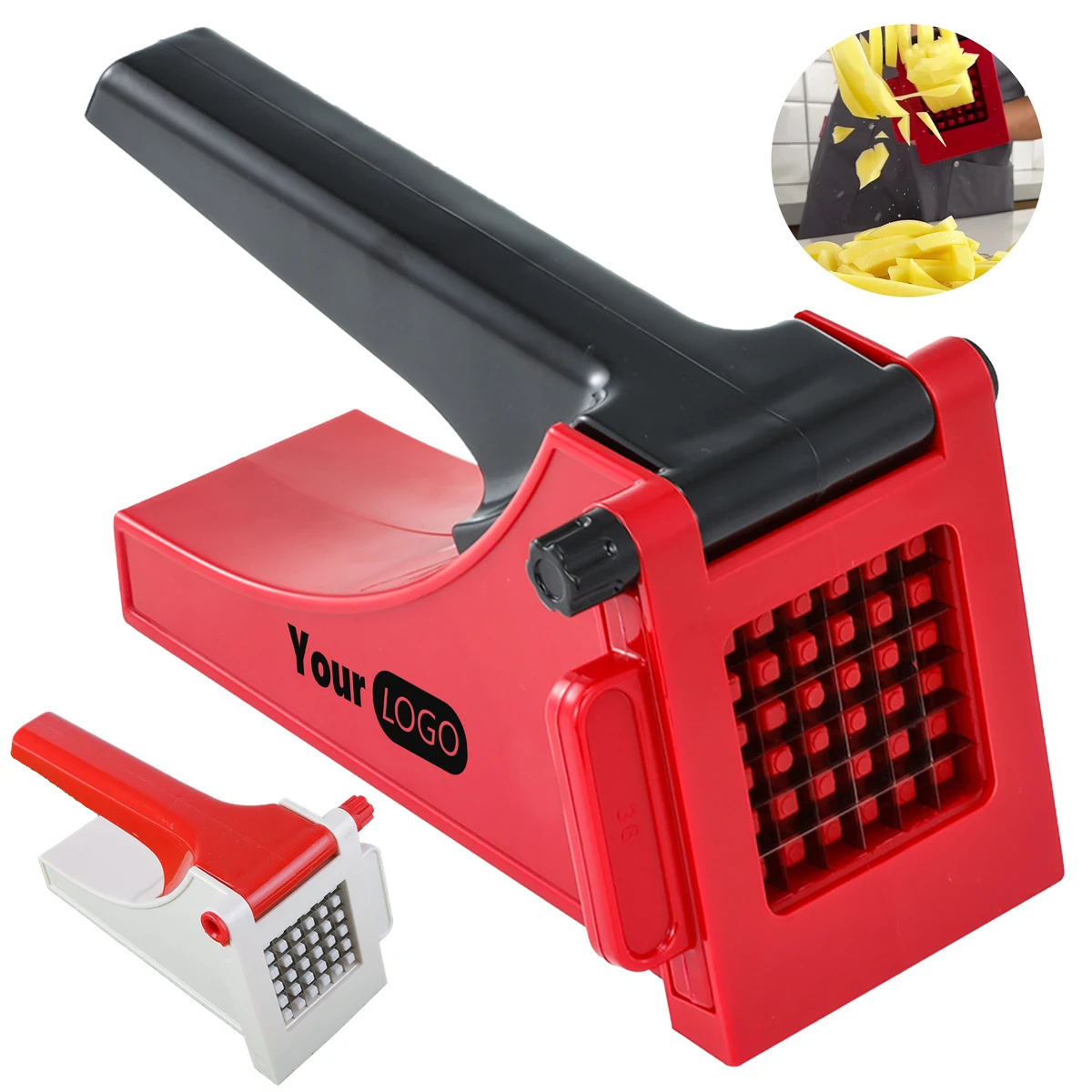 Stainless Steel Portable French Fry Cutter 1