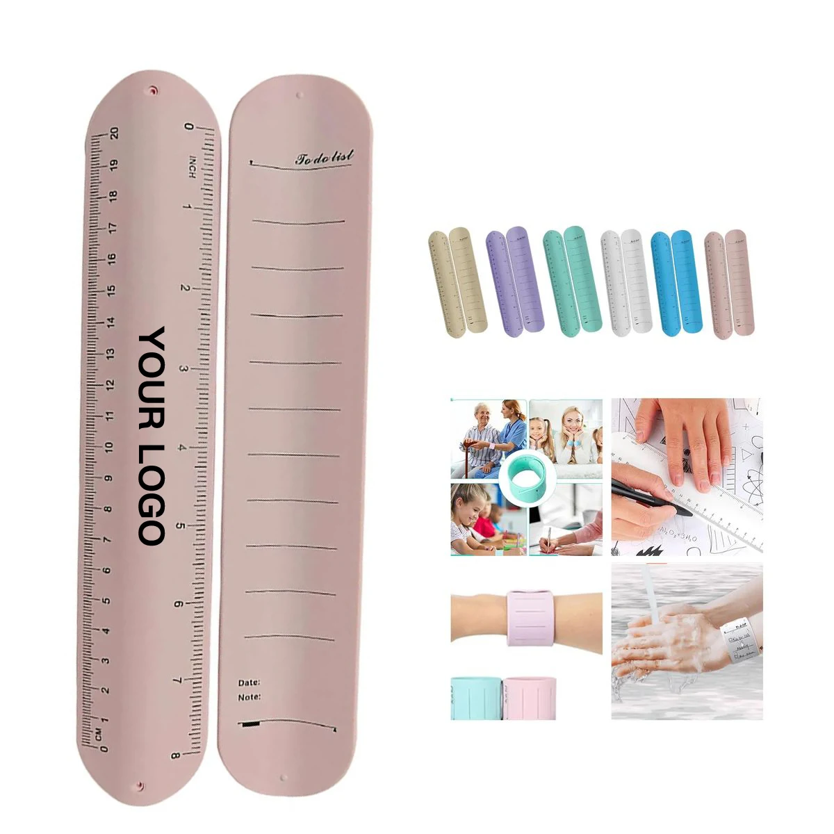 Reusable Memo Band with Printed Ruler 1