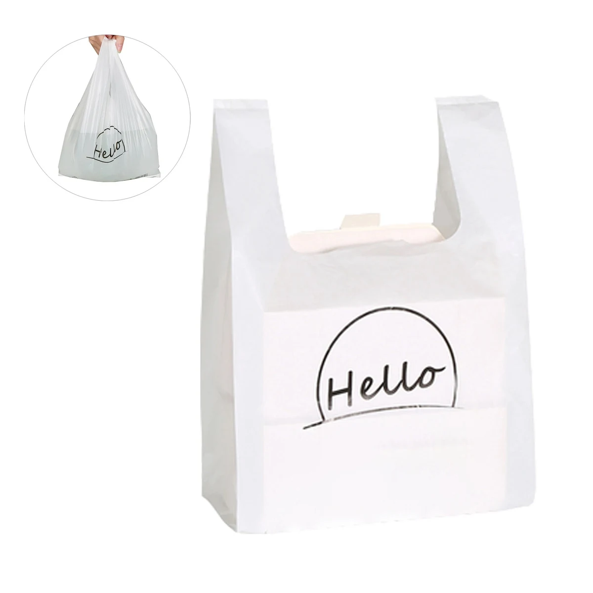 Recyclable Degradable Plastic Bag 1