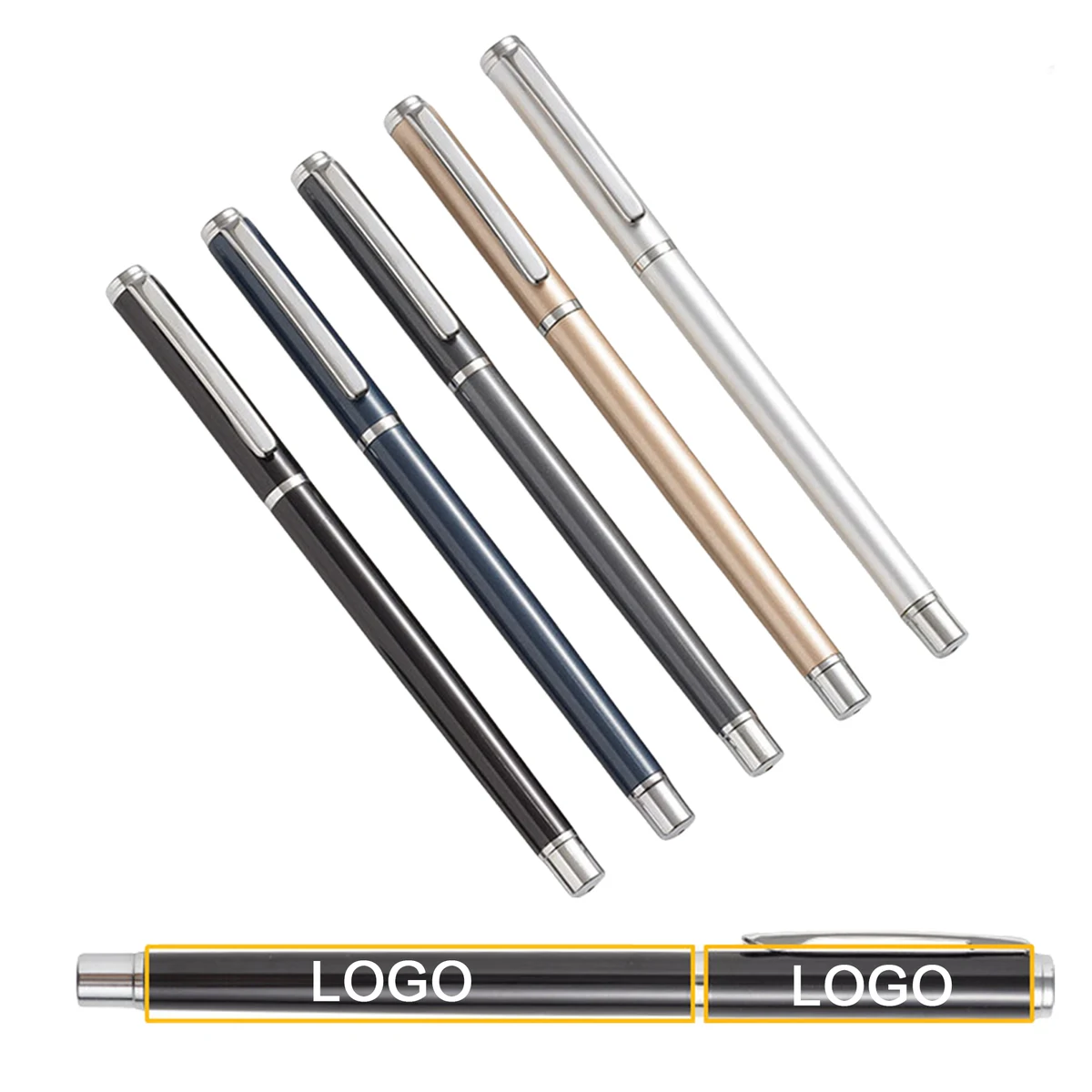Sleek Aluminum Alloy Gel Pen 1