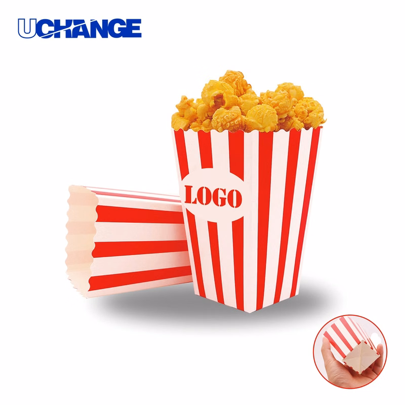 Open Top Popcorn Box for Concessions