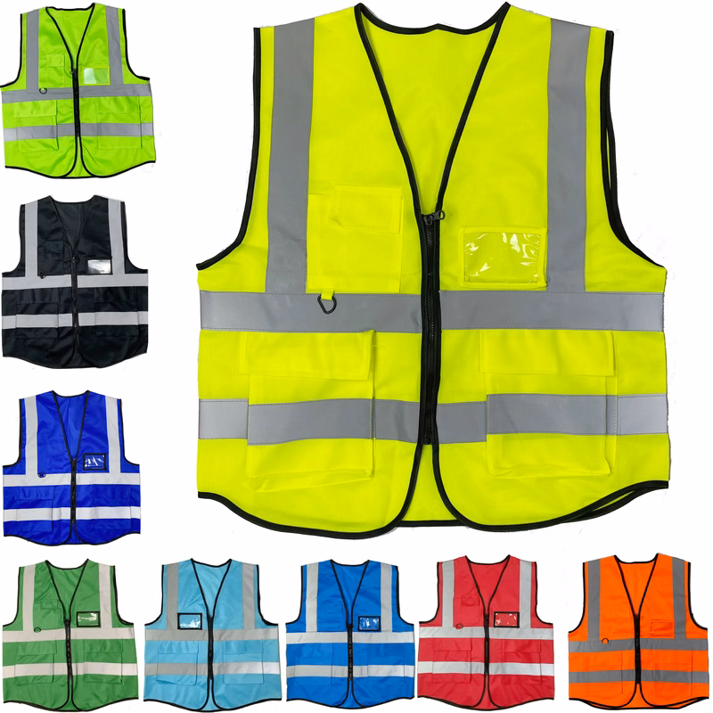 Mesh Breathable Reflective Adult Safety Vest