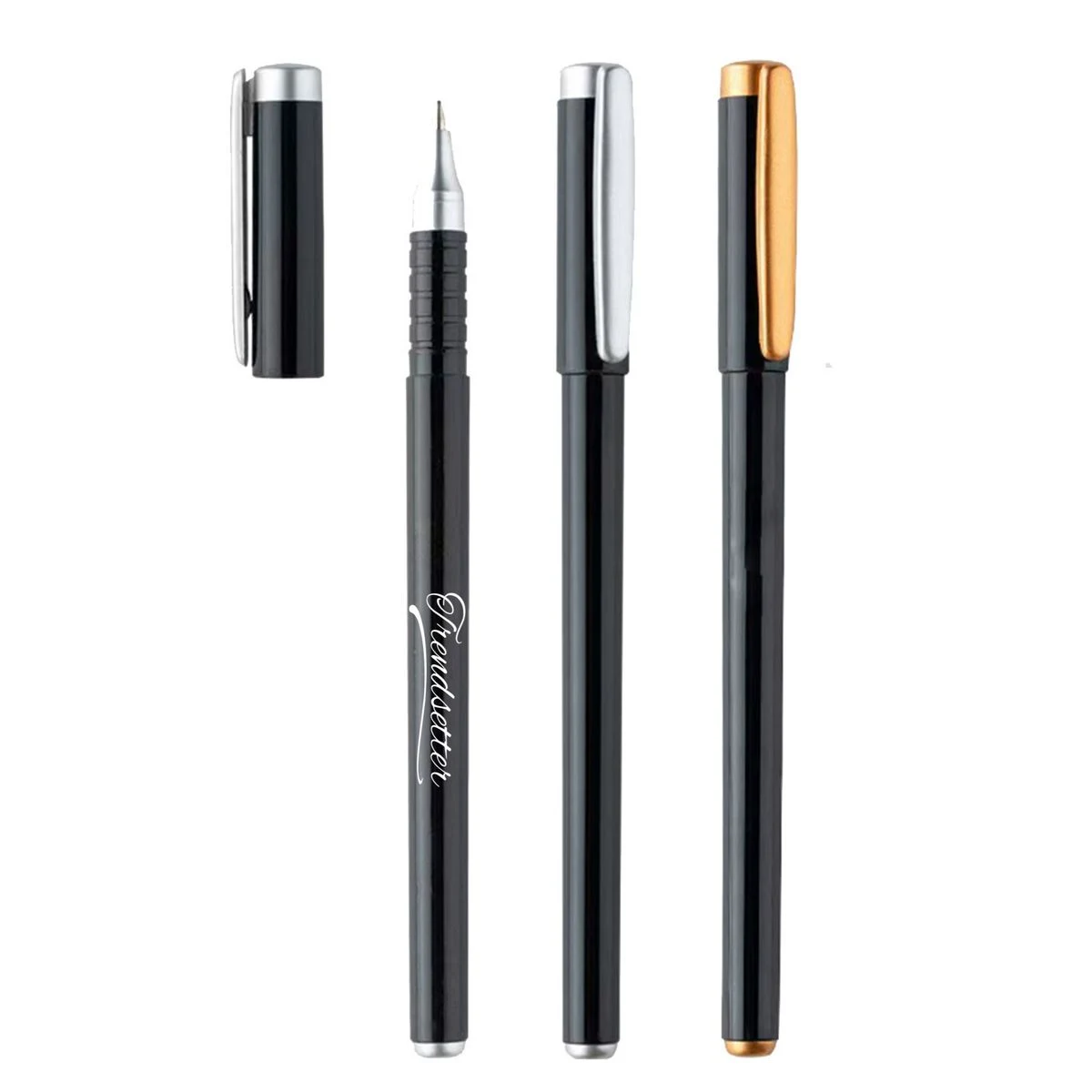 Premium Grip Executive Black Gel Pen 1