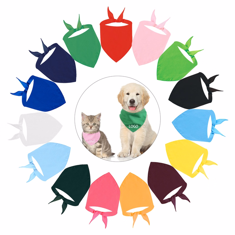 Pet Solid Color Bib