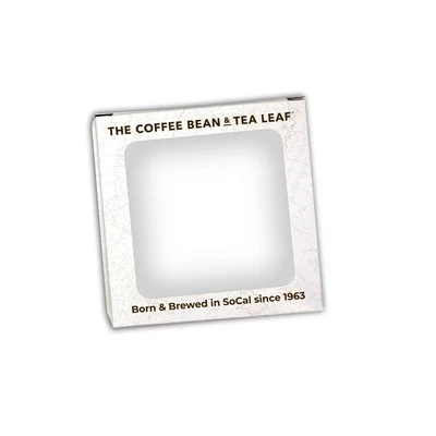 Custom Printed Coaster Boxes with square window(3.75"x3.75"x1.25") 1