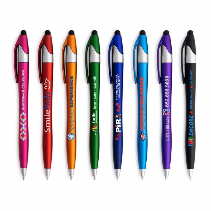 Small Batch -iSlimster Metallic Stylus Twist Pen