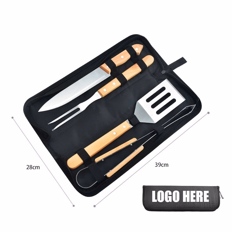 Barbecue Grill Tools Set 4Pcs