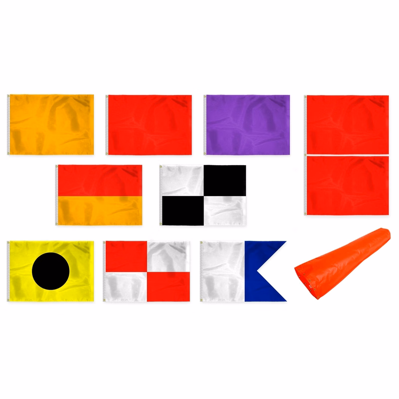 Beach Safety Flags KIT-Printed