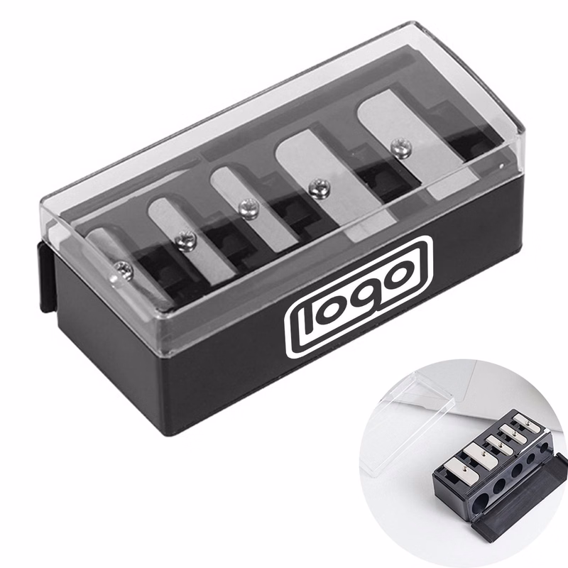 5-in-1 Manual Eyebrow Pencil Sharpener