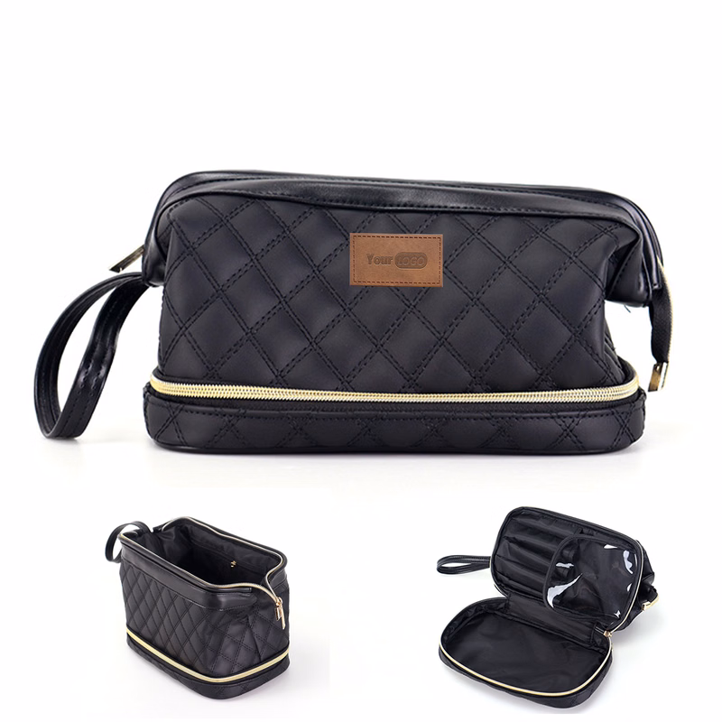 PU small simple travel toiletries storage bag