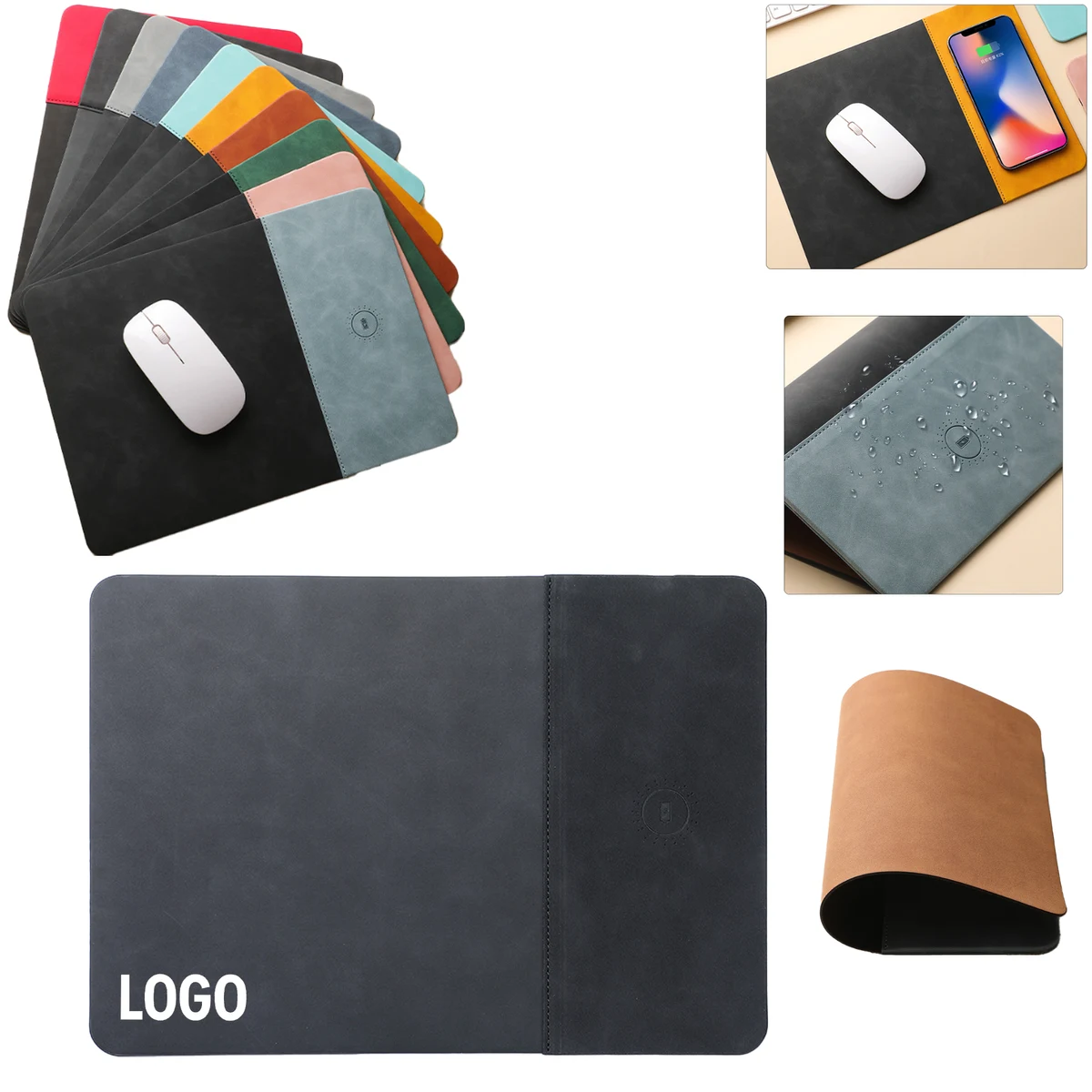 Wireless Charging Desk Mouse Pad 1