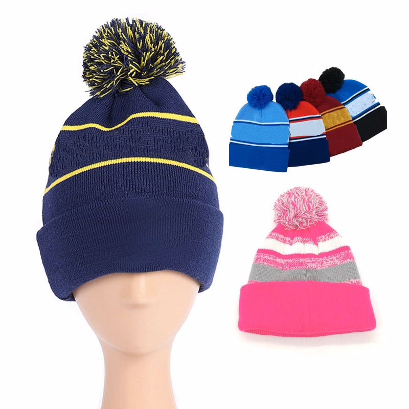 Sport Knit Winter Pom Hat