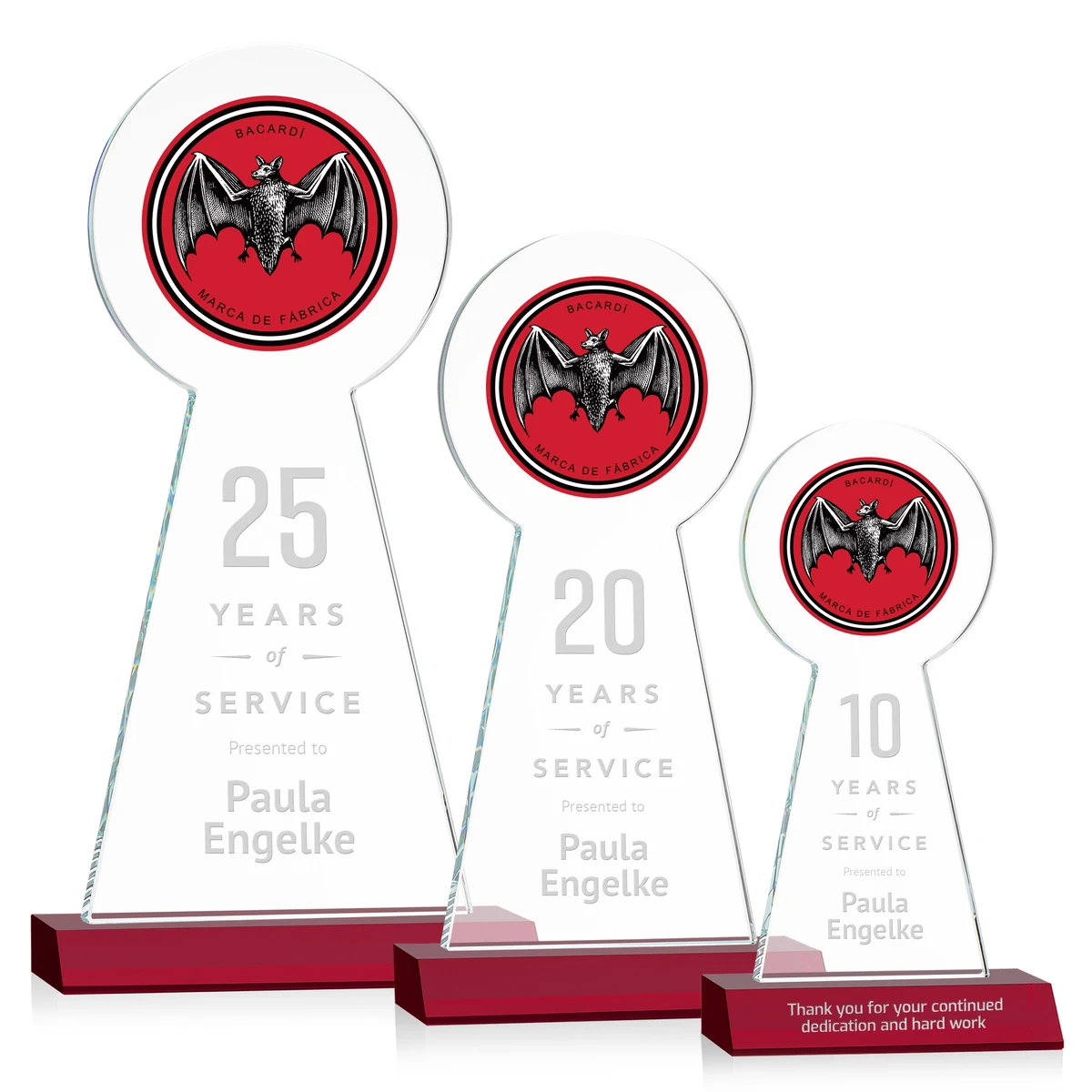 Laidlaw VividPrint™/Etch Award - Red 1