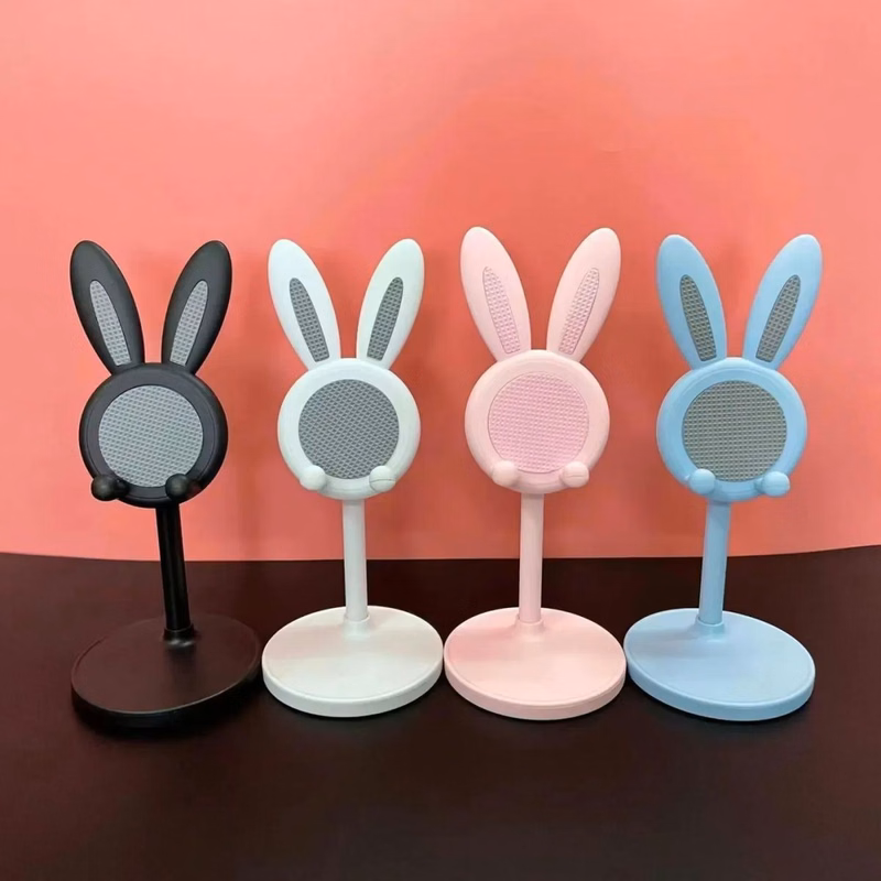 Cute Bunny Phone Stand Adjustable Holder for Desk