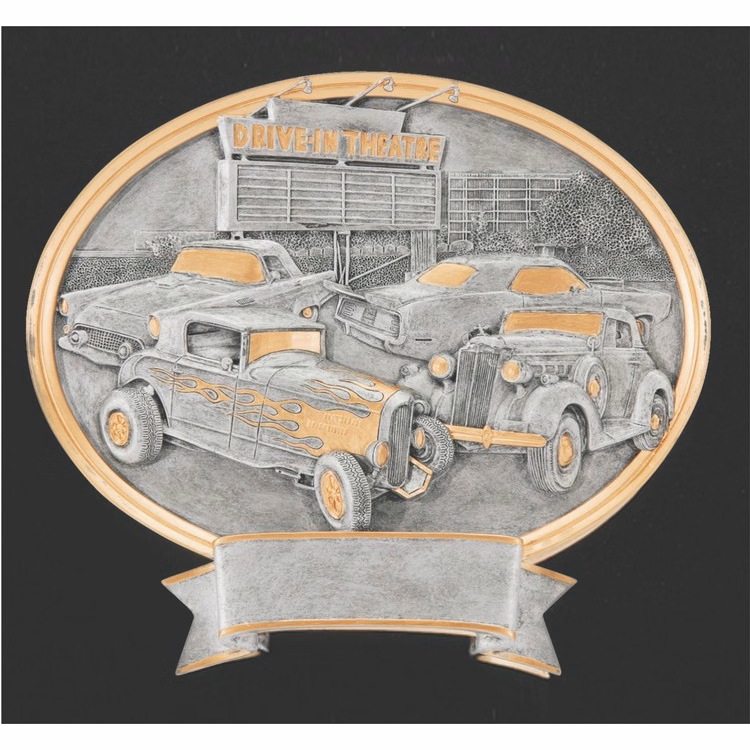 Car Show Collage Legend Plate