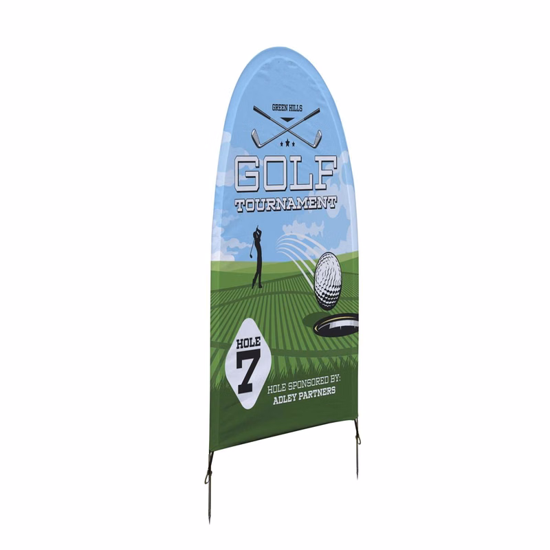 3' W X 5' H Sunrise Lawn Single-Sided Kit