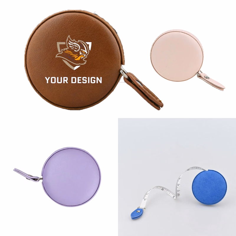 Mini Measuring Tape with PU case Full Color Print