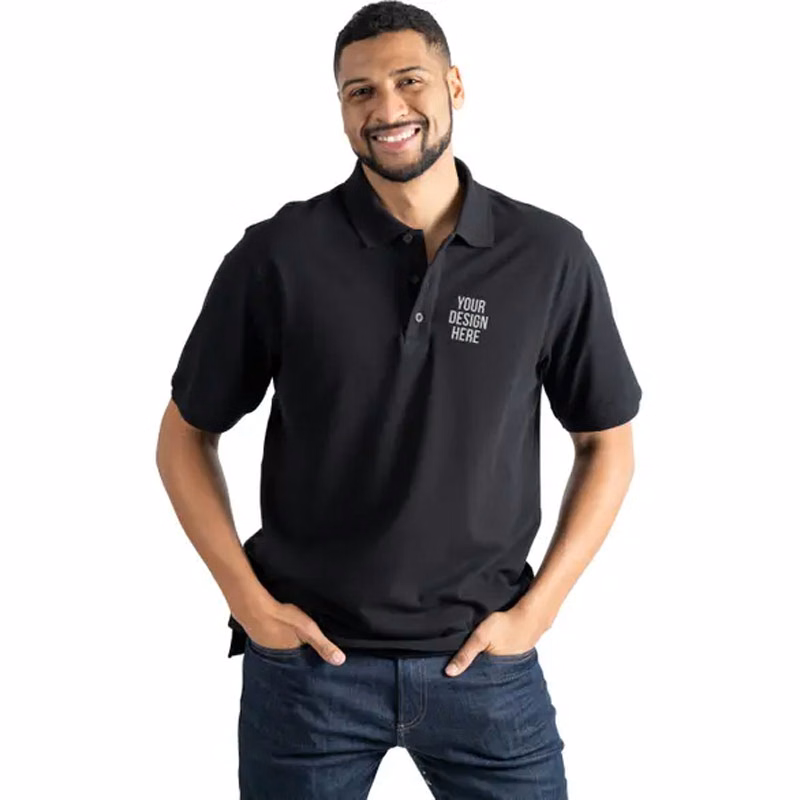 Short Sleeve Solid Golf Polo Shirts