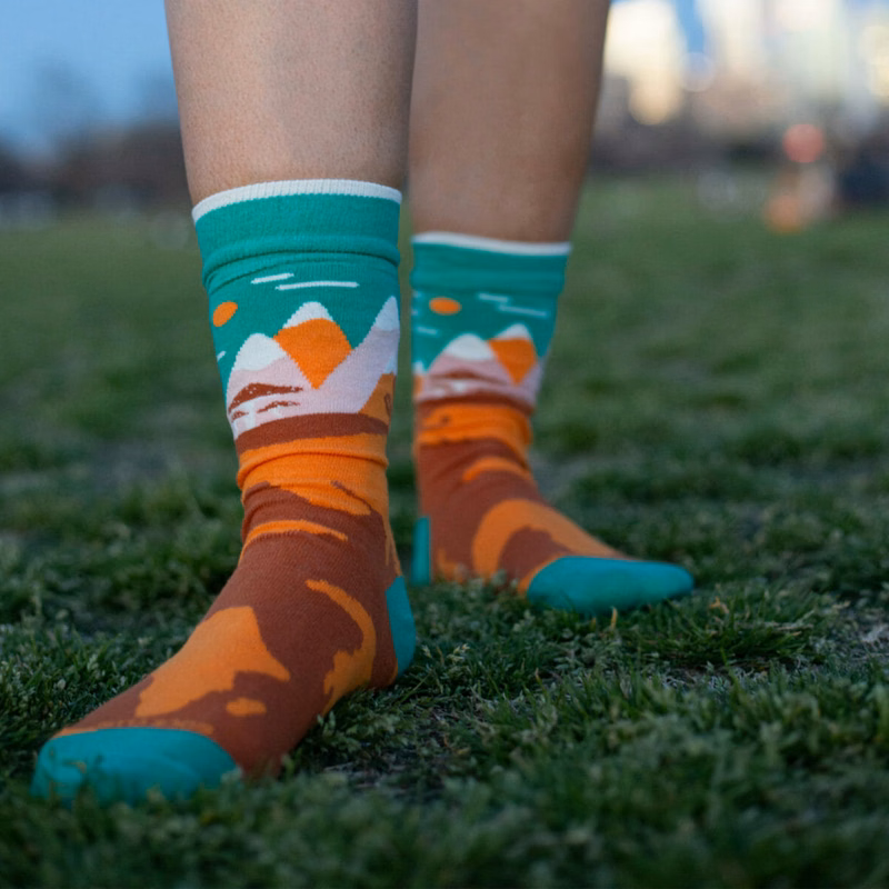 Casual Summer Socks - Laid-Back Comfort for Hot Weather - American Made