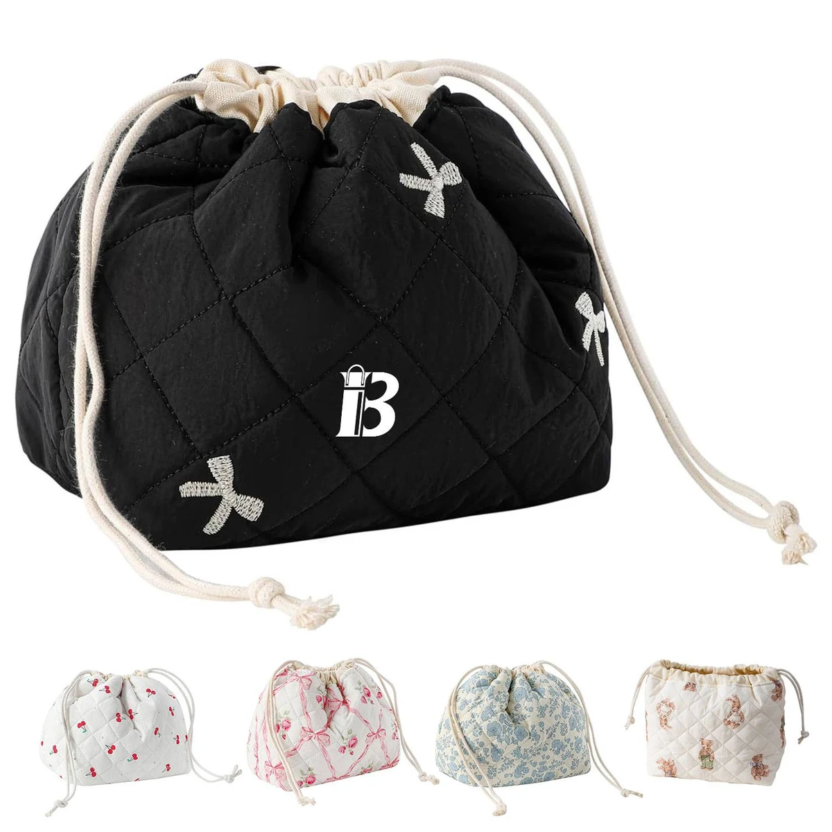 Compact Cotton Cosmetic Bag 1