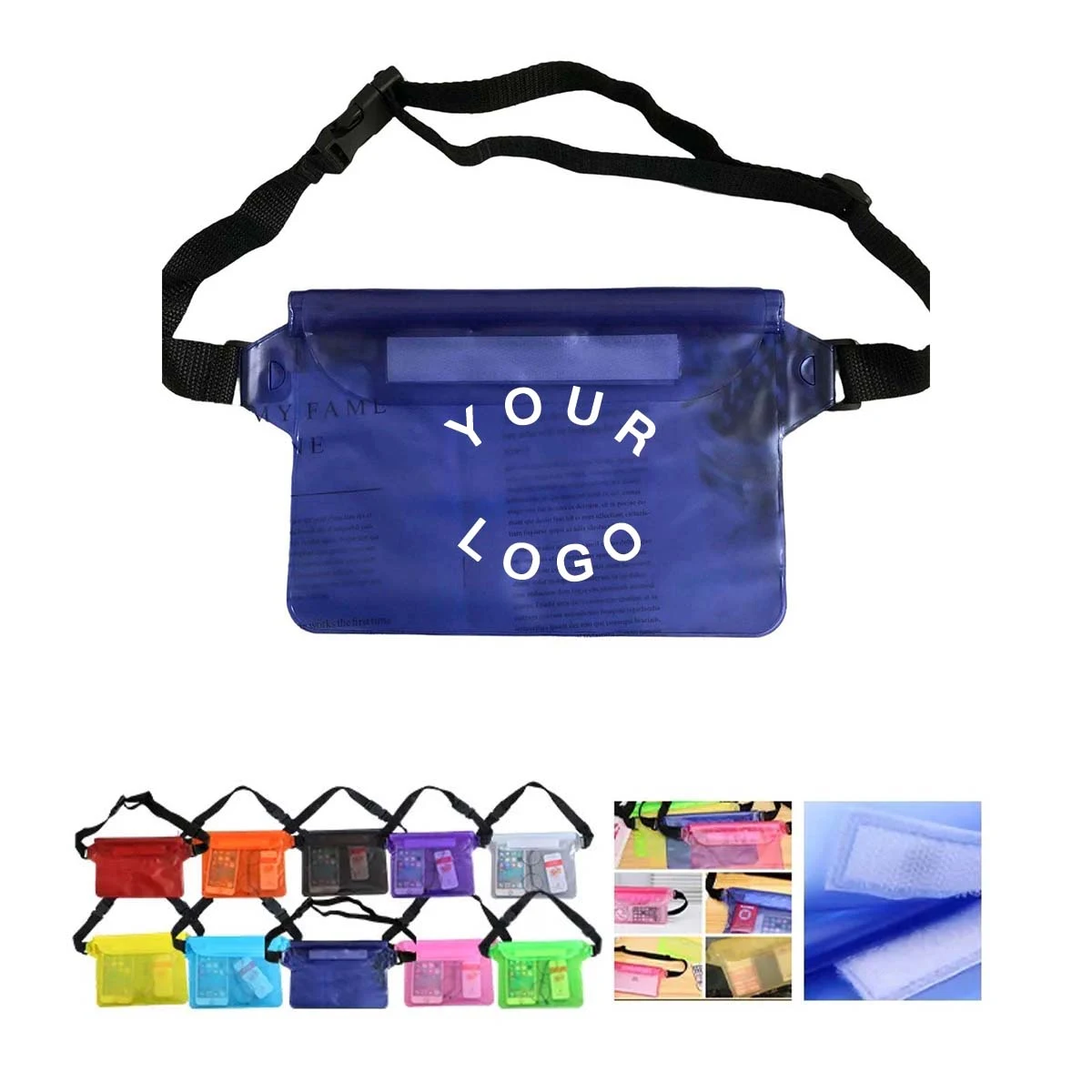 Clear Waterproof Phone Bag for Beach and Pool Use 1