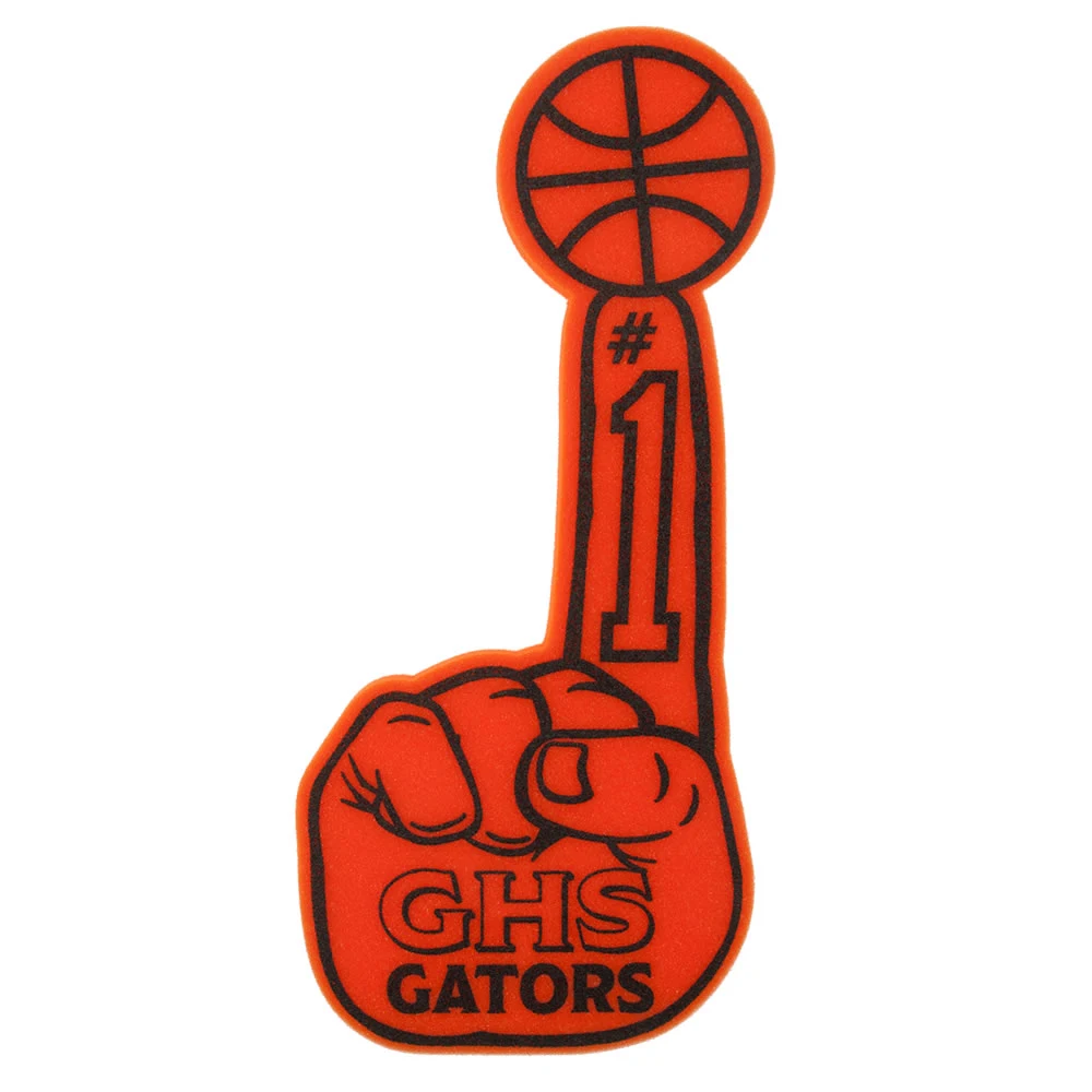 18" #1 Foam Finger with Ball 1