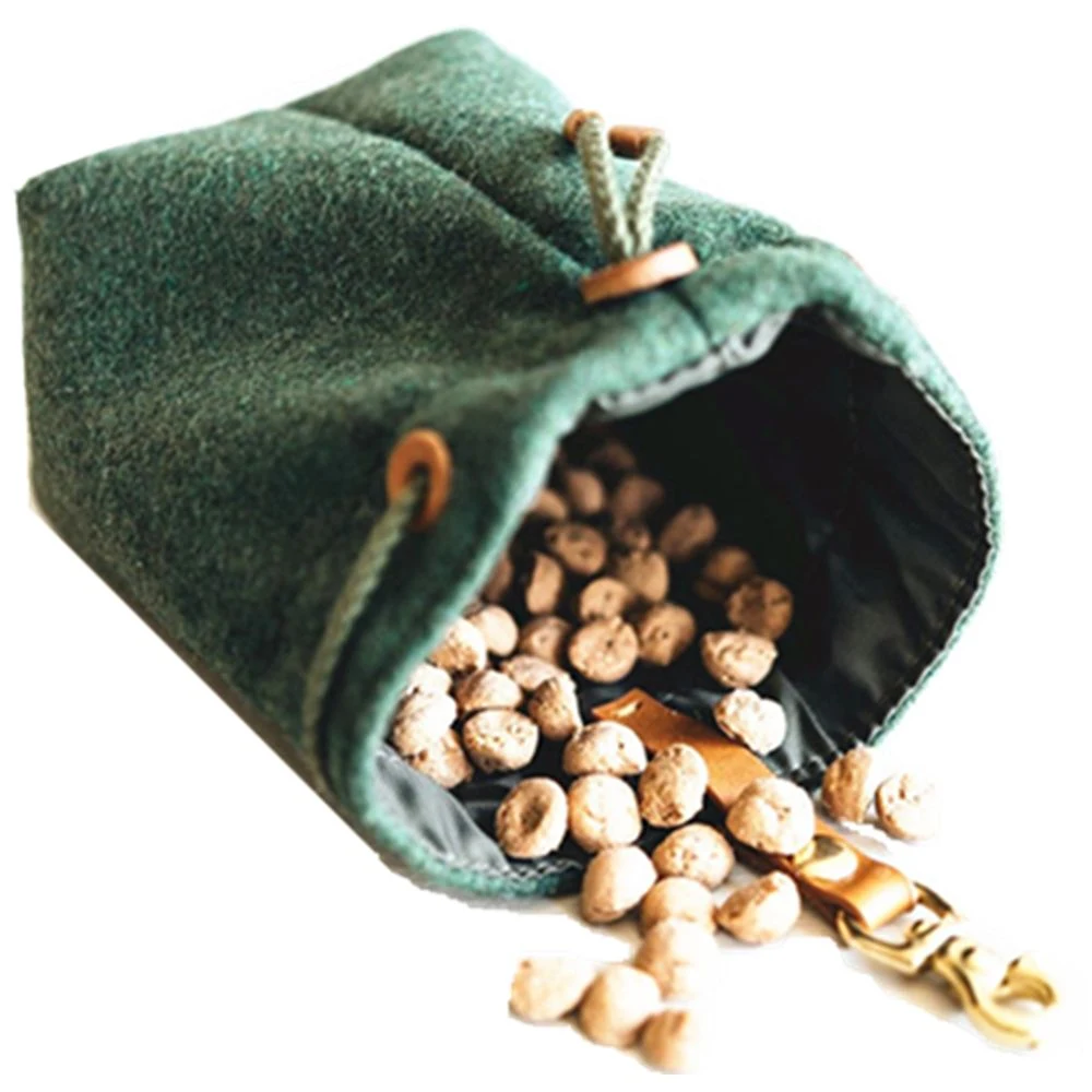 Pet Treat Travel Pouch Bag With Drawstring 1